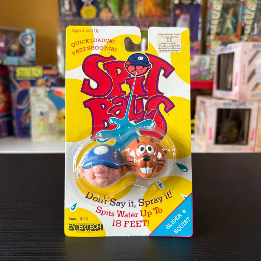 Spit Balls Slider and Squirt - 1988 LJN MOC