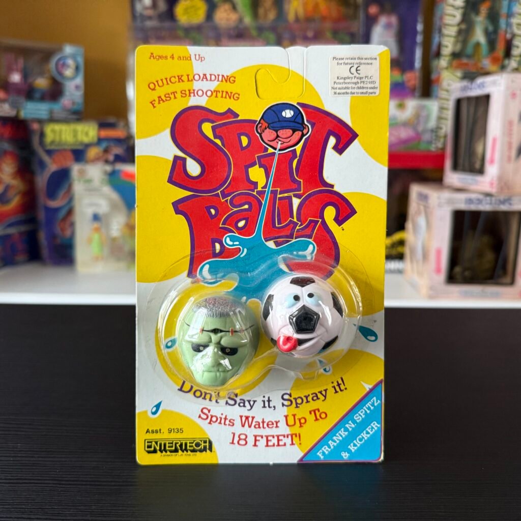 Spit Balls Frank N' Spitz and Kicker- 1988 LJN MOC